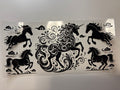 Horse and unicorn