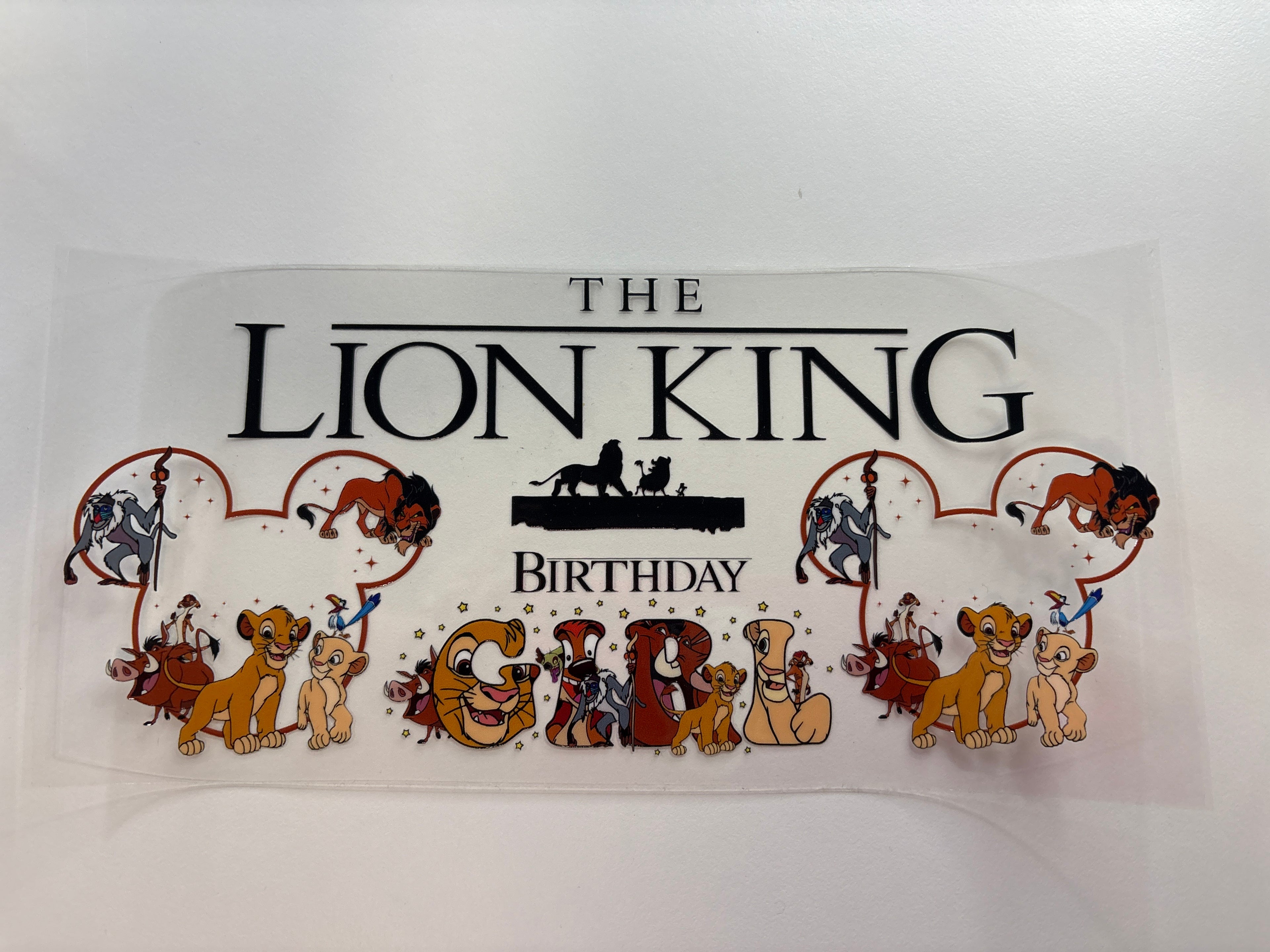 Lion king bday